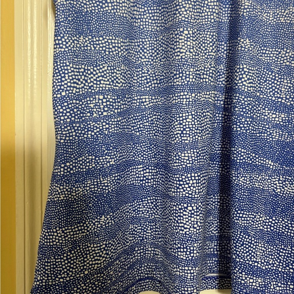 Nike GOLF Dri-Fit Women’s Sleeveless Top Shirt Blue/White Swoosh Size Medium - Picture 7 of 13